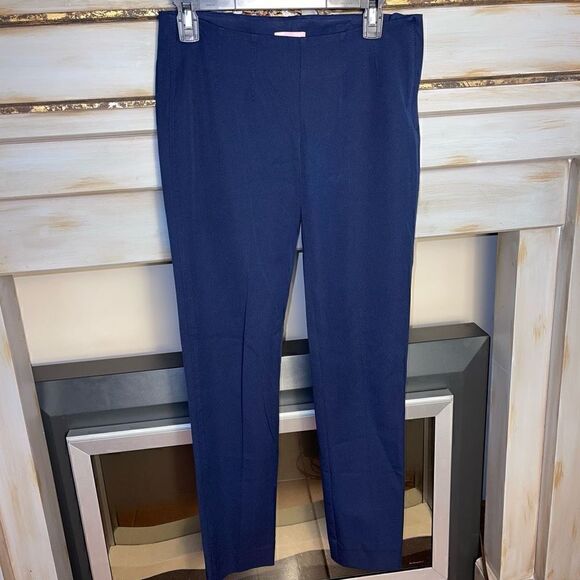 Lilly Pulitzer Navy Pants Sz 2 - Picture 1 of 3